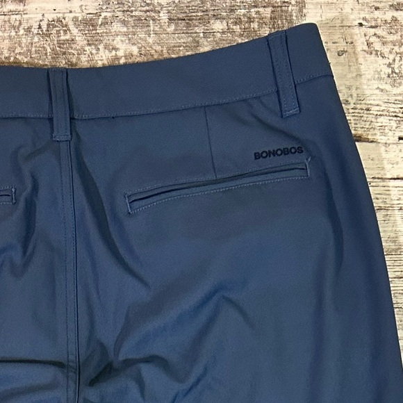 Men’s Bonobos Highland Golf Pants Blue Size 32 x 34 straight leg EUC - Picture 6 of 9